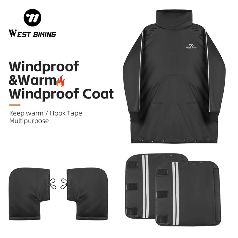 Cycling Commute Jacket - WEST BIKING Bicycle Commute Jacket Thickened