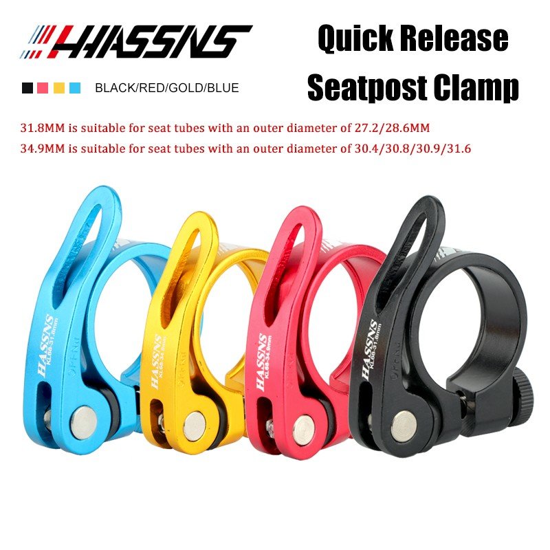 Commuting By Bike - HASSNS Bicycle Seatpost Clamp Quick Release