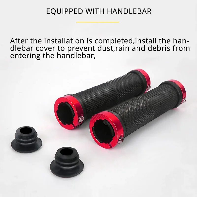 2PCS Lock on Bicycle Grips Rub - огляд і ціна Commuter Bike Lock