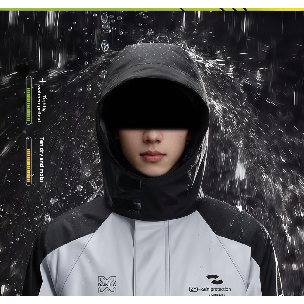 Two Piece Motorcycle Rain Suit - огляд і ціна Cycling Commute Jacket