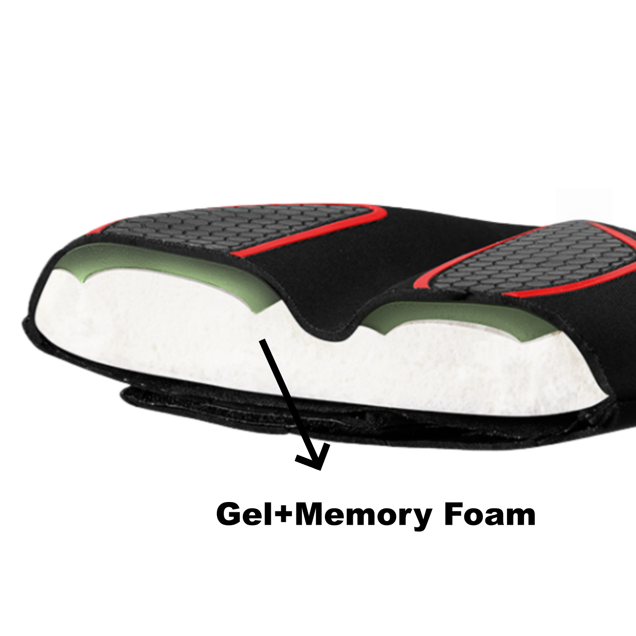Bike Seat Cushion Gel Padded S - огляд і ціна Commuting By Bike