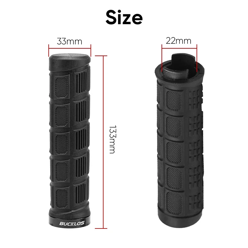 BUCKLOS Bicycle Grips Rubber S - огляд і ціна Commuter Bike Lock