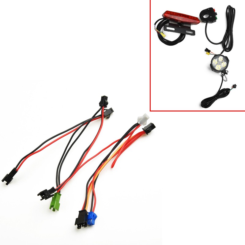 24-60V Electric Bike Light Con - огляд і ціна Bike Light Front Rear