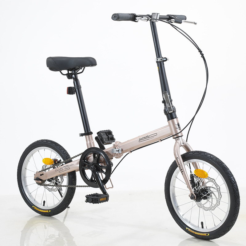 Sanhema 16 Inch Folding Bicycl - огляд і ціна Cycling Commute Gear