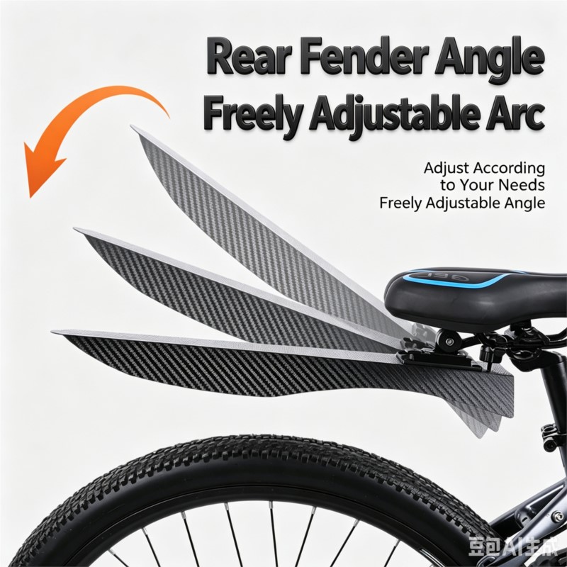 Extended Wide Adjustable Bike  - огляд і ціна Fender Mudguard Set
