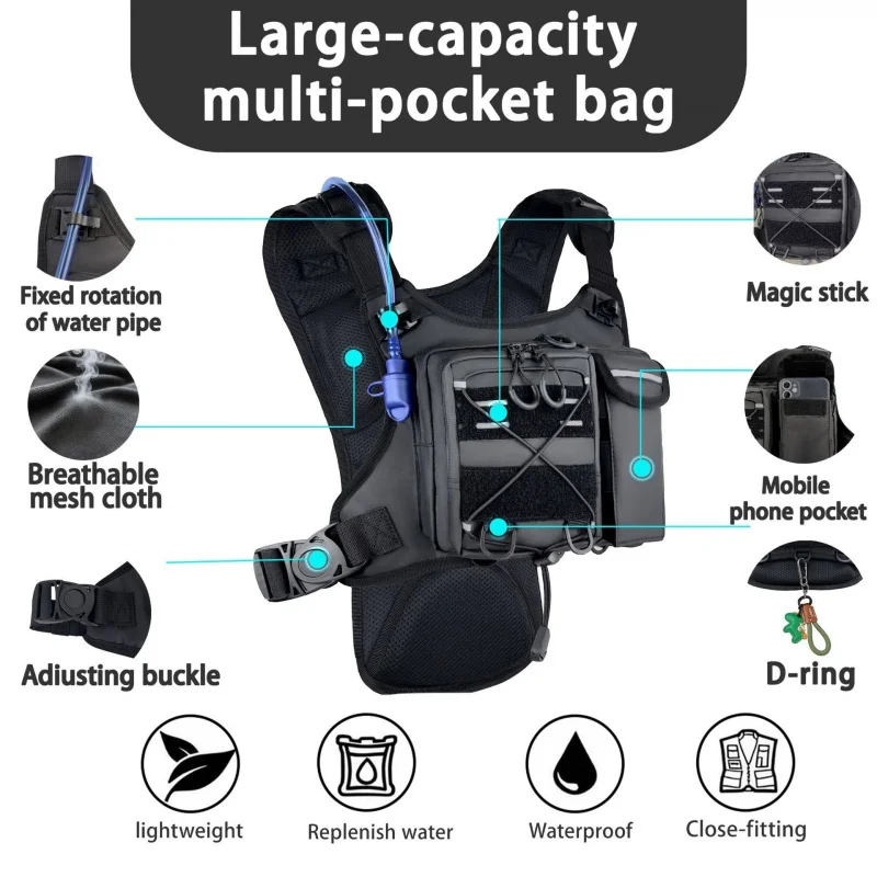 ​High-Quality Tactical Vest Ch - огляд і ціна Reflective Vest Cycling