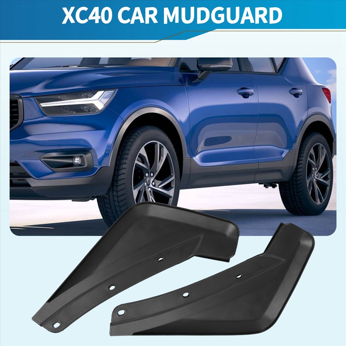 Super Sale for Volvo XC40 2018 - огляд і ціна Fender Mudguard Set