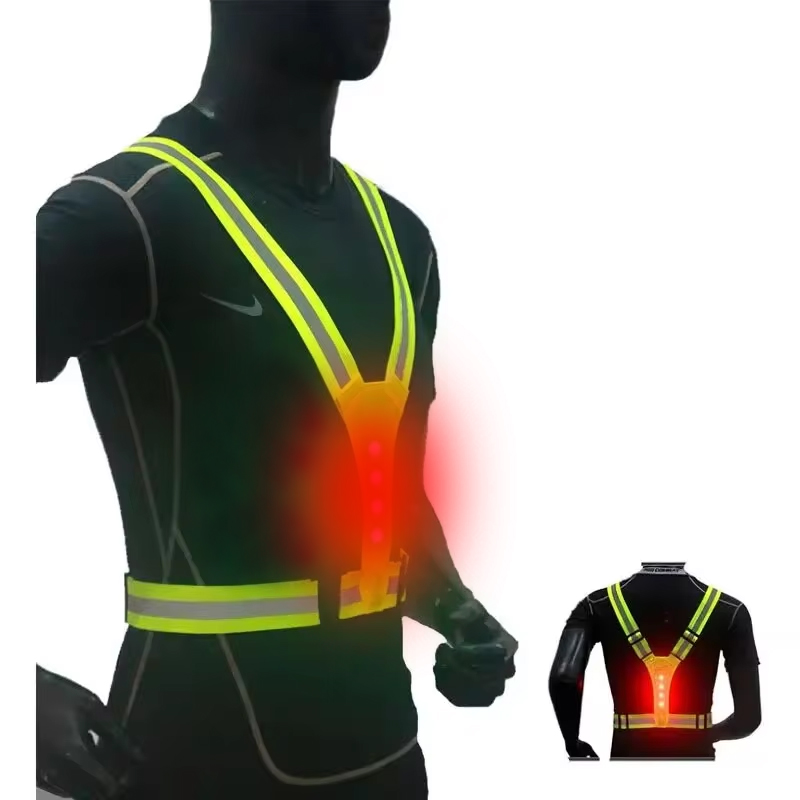 LED Running Vest Reflective Gl - огляд і ціна Reflective Vest Cycling