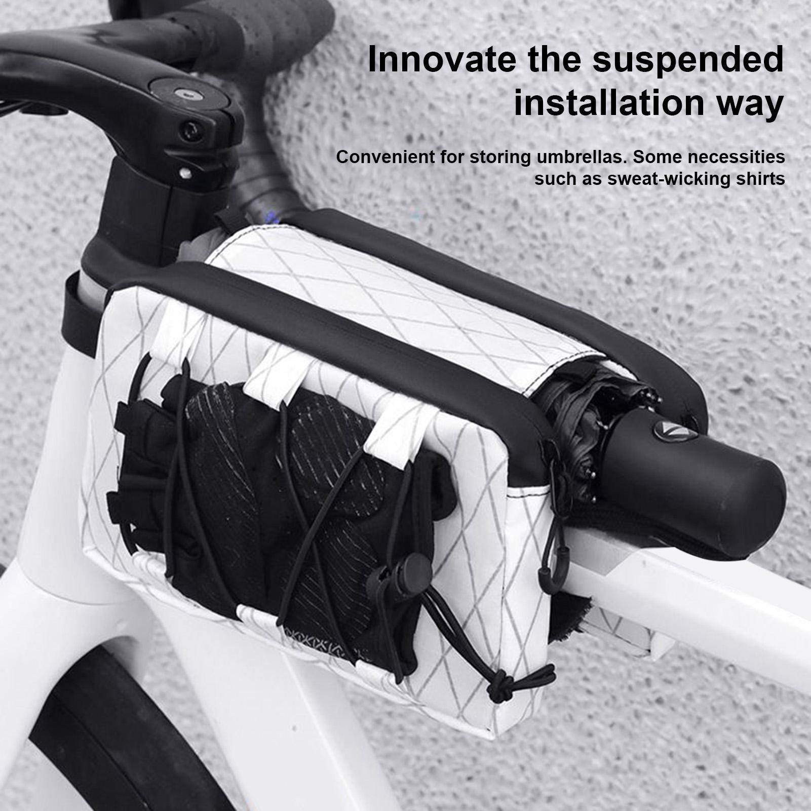 Bike Top Tube Bag Bicycle Fram - огляд і ціна Cycling Commute Gear