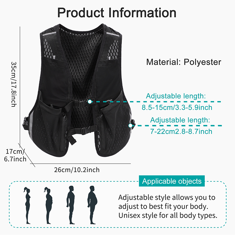 TINYAT Reflective Multi-functi - огляд і ціна Reflective Vest Cycling